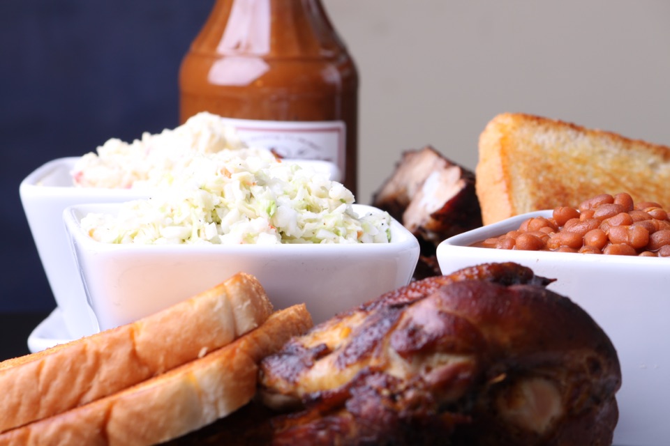3 Ribs and 1/4 Chicken Combo