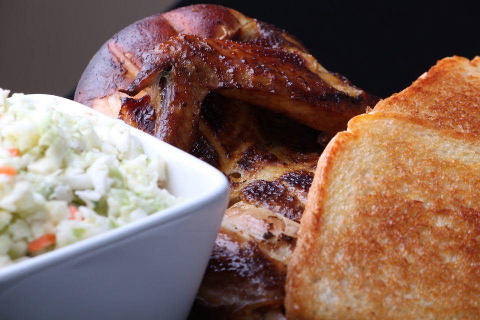 1/2 Chicken with Toast