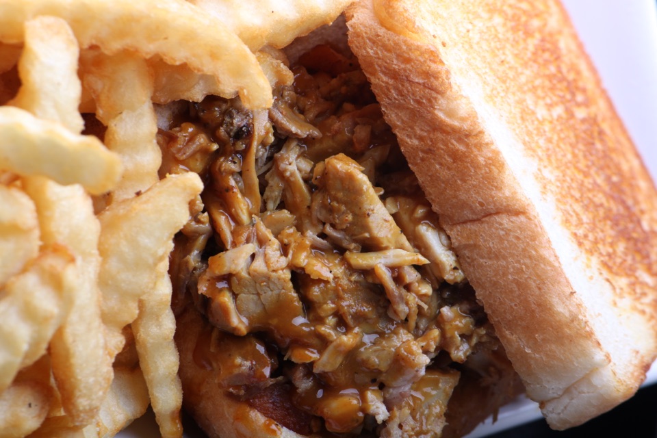 Chopped Pork Sandwich